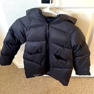 Zara Girls Black Puffer barely worn size 9